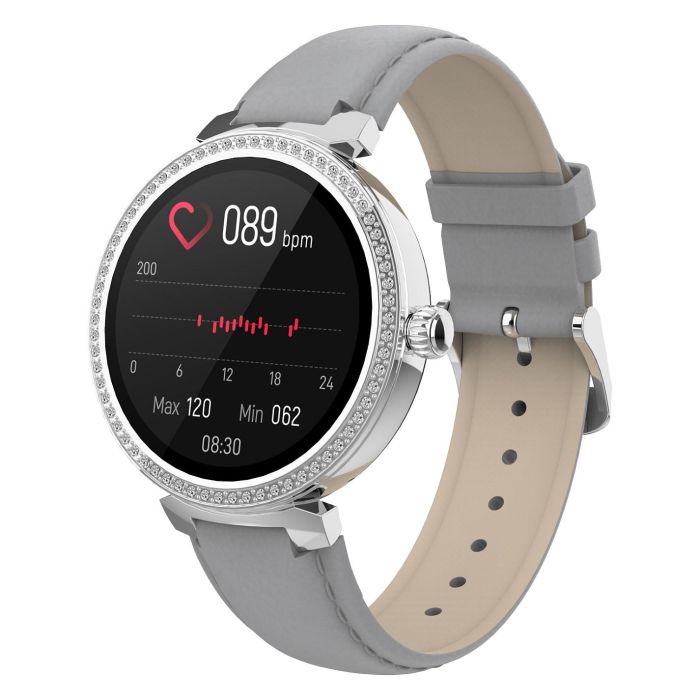 Denver Smartwatch SWC-342 Reloj Inteligente Pantalla Táctil Monitor de Frecuencia Cardíaca Plata Gris 3