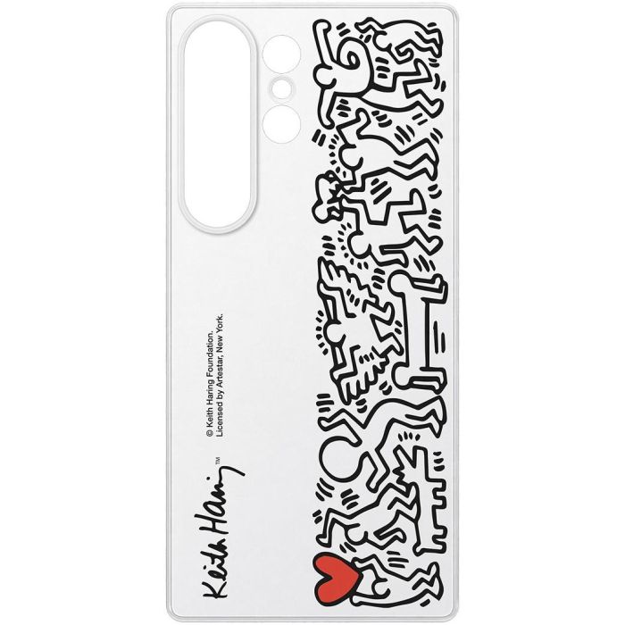 Samsung EF-MS938 Flipsuit Case para Galaxy S25 Ultra, funda protectora de fácil aplicación, multicolor y blanco 2