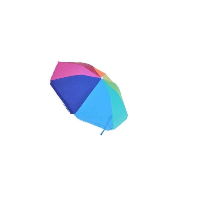 Parasol aluminio menorca 180 cm 6 varillas de fibra tubo 22/25 cm tubo desmontable mod sdos 1