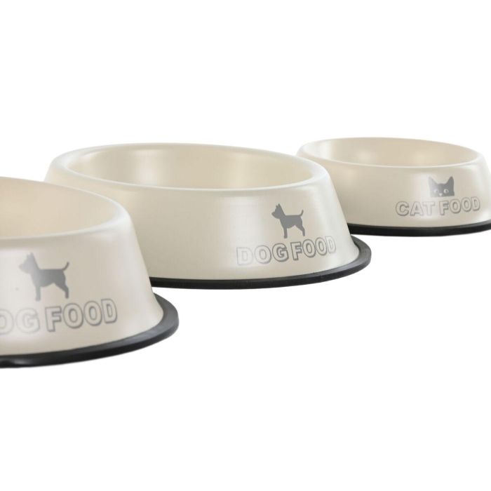 Comedero para Perro Home ESPRIT Beige Goma Metal 200 ml 600 ml 700 ml 1 L 29 X 29 X 6,5 cm 3 Comedero para Perro Home ESPRIT Beige Goma Metal 200 ml 600 ml 700 ml 1 L 29 X 29 X 6,5 cm 3