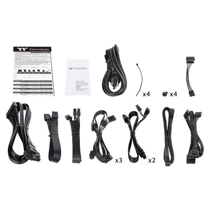 Thermaltake Tt Toughpower GF3 1000W ATX3.0 PCIe Gen 5.0 Ready 80+ Gold Fuente de Alimentación 6