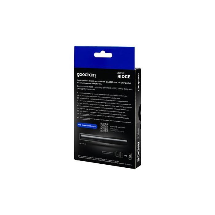 Disco Duro Externo GoodRam Move Ridge 512 GB SSD 3