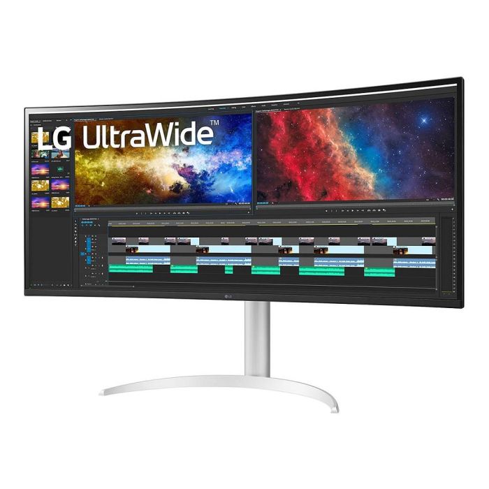 LG Monitor UltraWide 38BQ85C-W 38 pulgadas 21:9 UWQHD IPS Curvo 5ms 75Hz USB-C Speaker Blanco 1