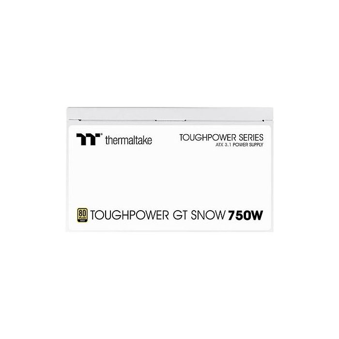 Thermaltake Toughpower GT Snow 750W 80 PLUS Gold ATX 3.1 Fuente de Alimentación Modular Blanca 5