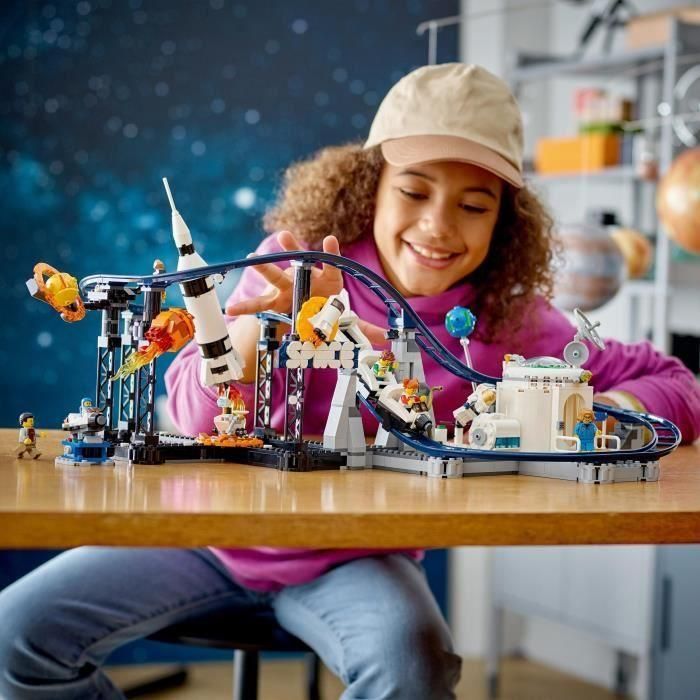 LEGO Creator 31142 Montaña Rusa Espacial, Juguete con Cohete Espacial, Planetas y Ladrillos 4 LEGO Creator 31142 Montaña Rusa Espacial, Juguete con Cohete Espacial, Planetas y Ladrillos 4