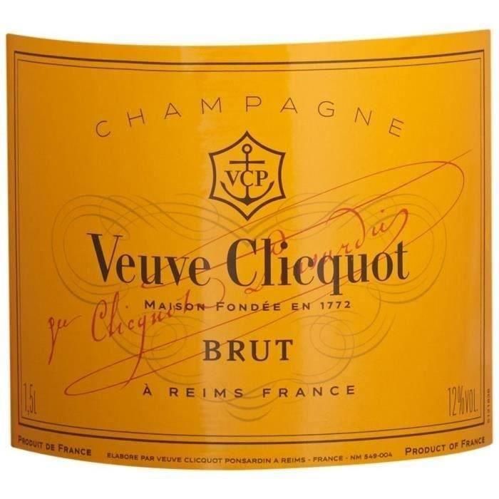Champán Veuve Clicquot Carta Amarilla - Magnum 1,5 L 1