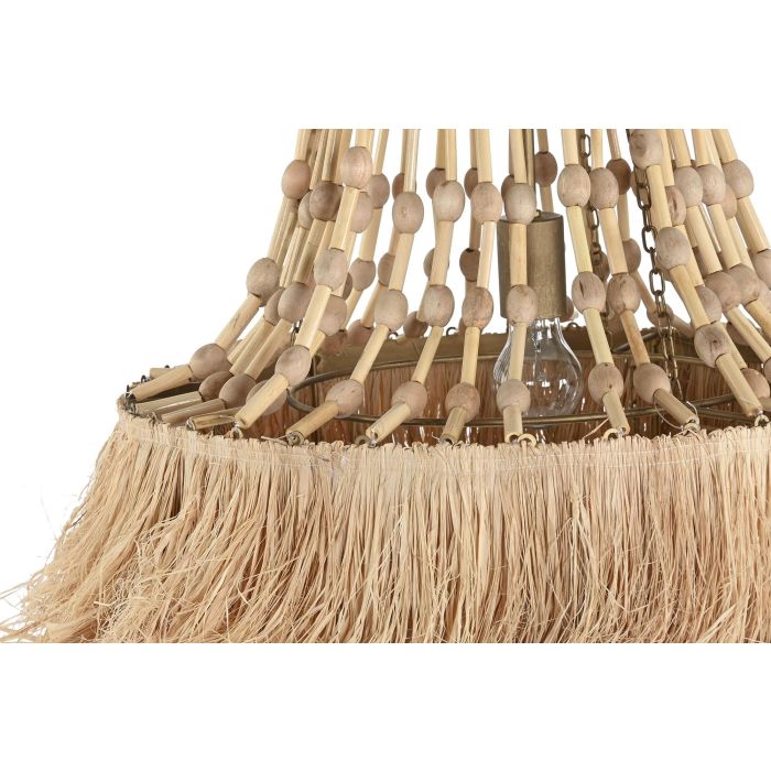 Lampara Techo Balines DKD Home Decor Natural 50.5 x 148 x 50.5 cm 2 Lampara Techo Balines DKD Home Decor Natural 50.5 x 148 x 50.5 cm 2