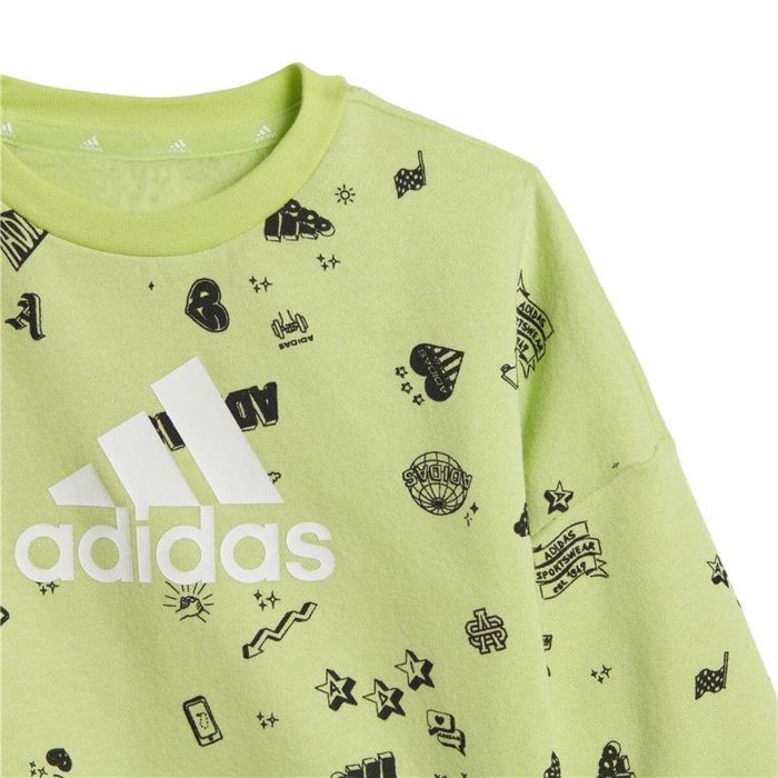 Chándal Infantil Adidas I Bluv Q3 Cset Verde 6