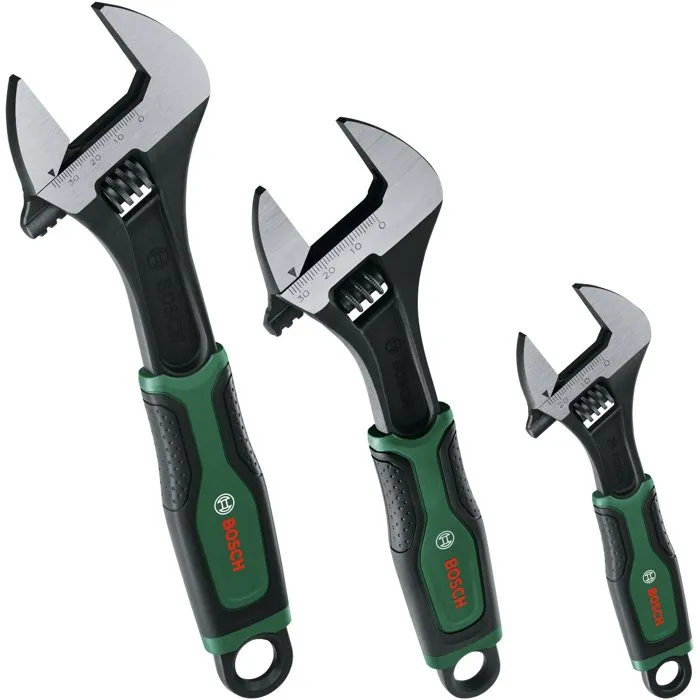 Bosch BOS4059952734958 - Juego de 3 Llaves Ajustables de 6, 8 y 10 mm
