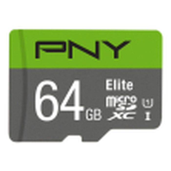 Tarjeta de Memoria Micro SD con Adaptador PNY P-SDUX64U185GW-GE 64 GB 2 Tarjeta de Memoria Micro SD con Adaptador PNY P-SDUX64U185GW-GE 64 GB 2