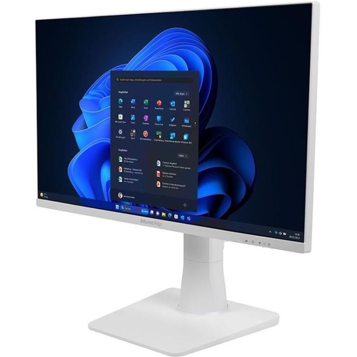 bluechip BUSINESSline AIO2350 *white* i5 14400 W11Pro. 23.8" LED IPS. 16GB 500GB SSD. Intel® Wi-Fi 6 AX201 2 bluechip BUSINESSline AIO2350 *white* i5 14400 W11Pro. 23.8" LED IPS. 16GB 500GB SSD. Intel® Wi-Fi 6 AX201 2