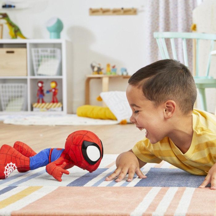 Hasbro F6722 Figura Electrónica Spidey Marvel: Canta, Baila, Gatea. Con Sonidos, Frases y 2 Canciones. Idiomas Español, Inglés y Más +3 años 11 Hasbro F6722 Figura Electrónica Spidey Marvel: Canta, Baila, Gatea. Con Sonidos, Frases y 2 Canciones. Idiomas Español, Inglés y Más +3 años 11