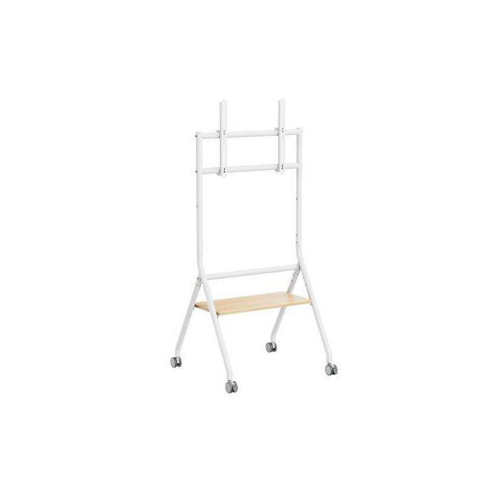 Ewent EW1582 Soporte de Suelo para TV Heavy Duty, hasta 86" (2.18 m), Blanco y Madera, 80 kg 0 Ewent EW1582 Soporte de Suelo para TV Heavy Duty, hasta 86" (2.18 m), Blanco y Madera, 80 kg 0