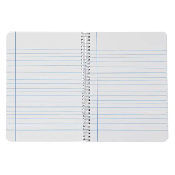 Liderpapel Cuaderno Espiral Din A5 Smart Tapa Blanda 80 Hojas Rayado Montessori 3,5mm Colores Surtidos 6