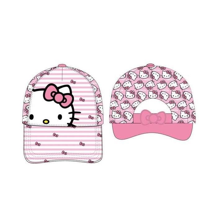 Hello Kitty Gorra Visera Curva Infantil Color Rosa Talla 53 cm 0 Hello Kitty Gorra Visera Curva Infantil Color Rosa Talla 53 cm 0