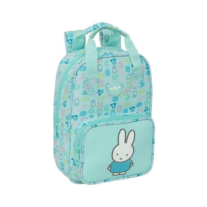 Safta Mochila Infantil Miffy Friends Reciclada y Repelente al Agua 280x200x80 mm Safta Mochila Infantil Miffy Friends Reciclada y Repelente al Agua 280x200x80 mm