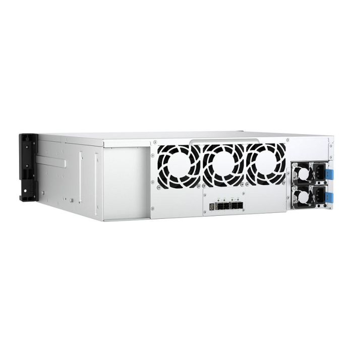 QNAP TL-R1600PES-RP Carcasa de disco duro/SSD para 16 bahías 2.5/3.5" SATA Hot-swap Montaje Rack 2U Negro Gris 5 QNAP TL-R1600PES-RP Carcasa de disco duro/SSD para 16 bahías 2.5/3.5" SATA Hot-swap Montaje Rack 2U Negro Gris 5