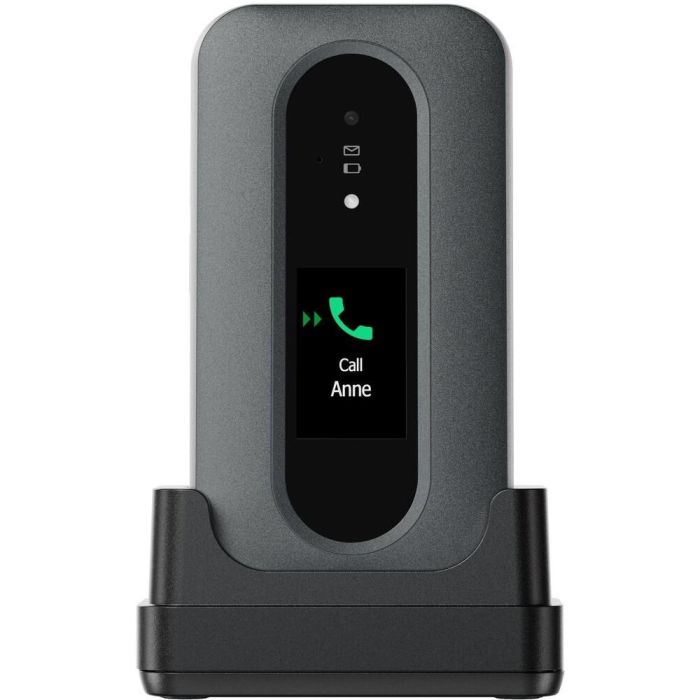 Doro L30 Teléfono Móvil Concha Negro/Blanco, 4G, Pantalla 2.8", Cámara 2 MP, Batería 1150 mAh, USB-C, IP54 5