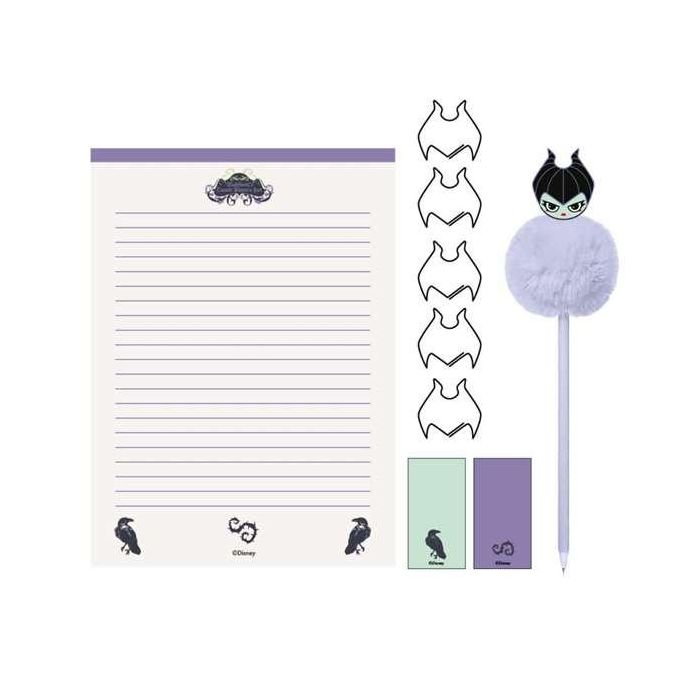 Set de papelería disney villanas 15.0 x 21.0 x 3.5 cm 4