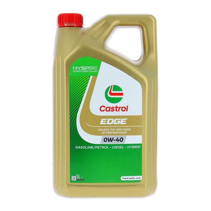 Aceite de motor - CASTROL - EDGE 0W-40 - 5L Aceite de motor - CASTROL - EDGE 0W-40 - 5L