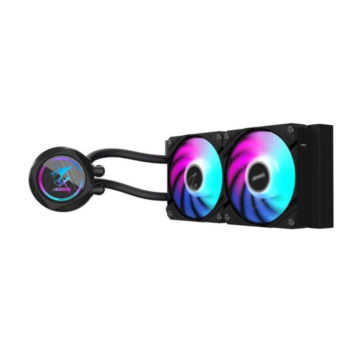 GIGABYTE AORUS WATERFORCE II 240 Procesador Sistema de refrigeración líquida todo en uno 12 cm Negro 1 GIGABYTE AORUS WATERFORCE II 240 Procesador Sistema de refrigeración líquida todo en uno 12 cm Negro 1