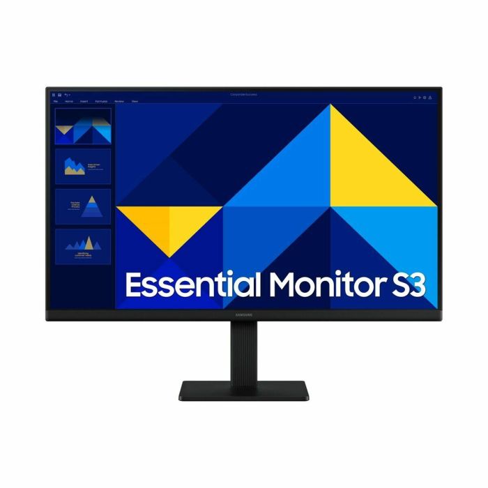 Samsung Monitor Essential S3 S24D300GAU 24 Pulgadas Full HD IPS 100Hz 1