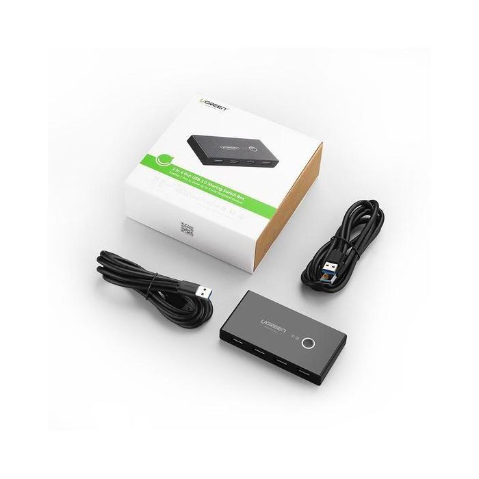 UGREEN Switchbox HUB Switch 4x USB 3.2 Gen 1 USB Hub 1