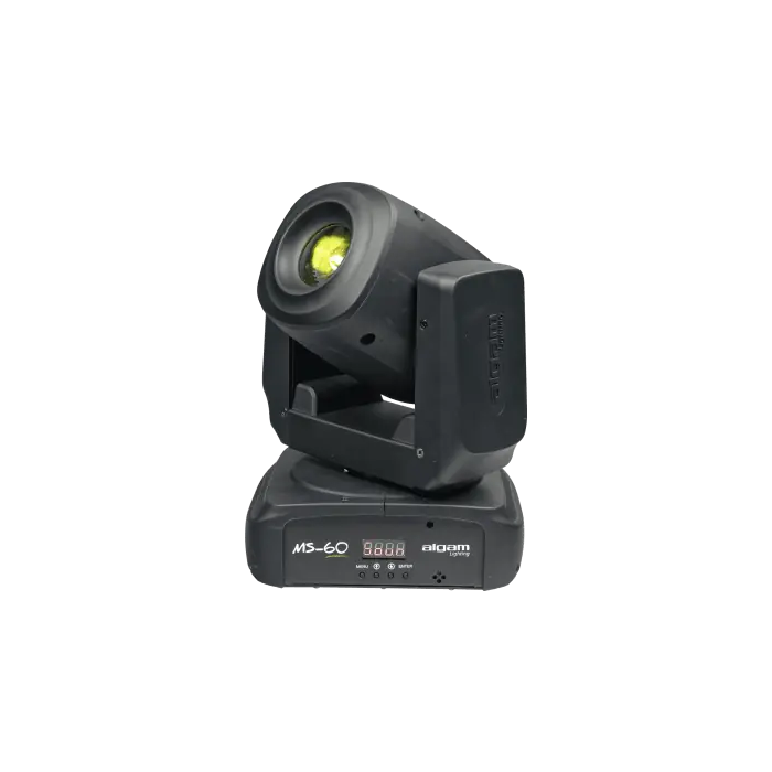 ALGAMLIGHT Cabeza Móvil Spot Led 60W Profesional para Iluminación de Escenario y Eventos con Prisma y Gobos 0 ALGAMLIGHT Cabeza Móvil Spot Led 60W Profesional para Iluminación de Escenario y Eventos con Prisma y Gobos 0