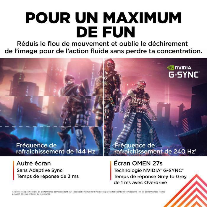 HP OMEN 27s Monitor Gaming 27 pulgadas FHD 240Hz 17 HP OMEN 27s Monitor Gaming 27 pulgadas FHD 240Hz 17