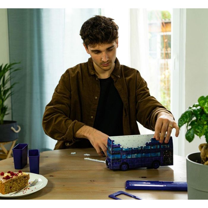 Ravensburger Puzzle 3D Harry Potter Magicobus 216 Piezas 6