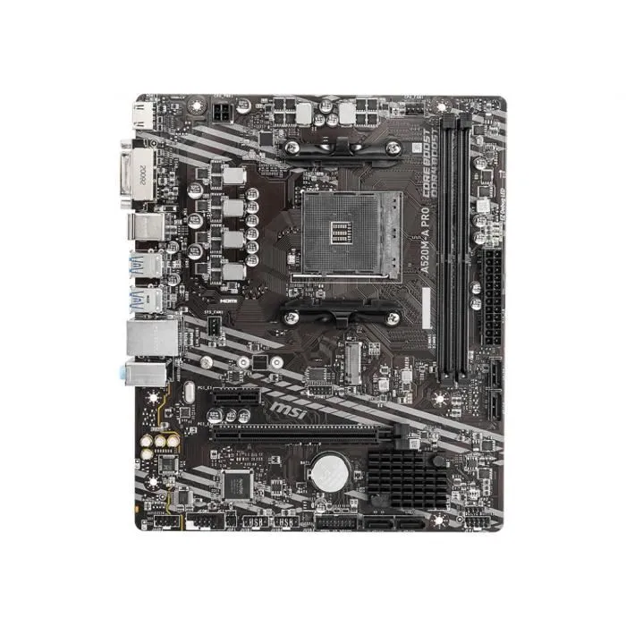 MSI Placa Base A520M-A PRO AMD AM4 DDR4 HDMI PCIE3.0 USB3.2 MATX 911-7C96-001 1