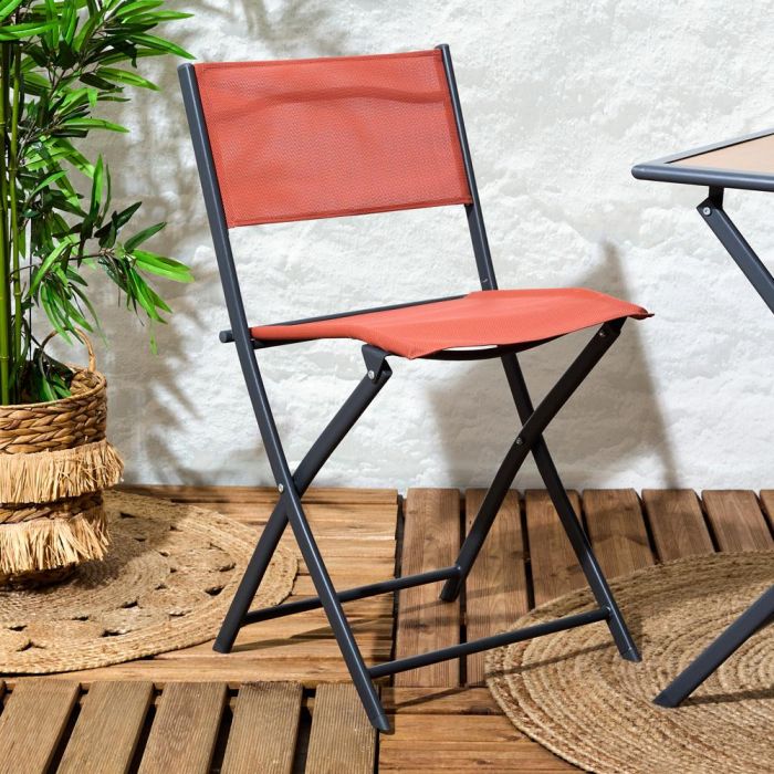 Silla Plegable Elba Terracota Home Deco Factory 6 Silla Plegable Elba Terracota Home Deco Factory 6