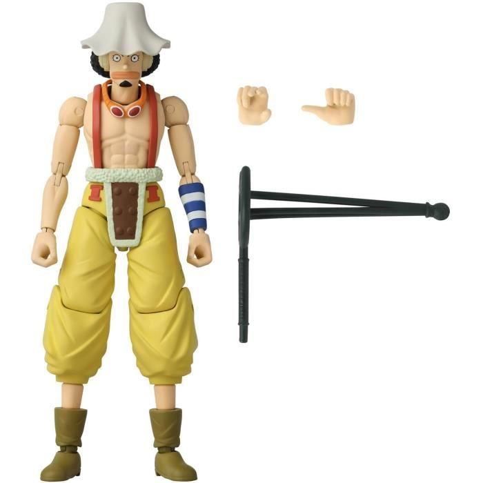 Figura Anime Heroes - Bandai - One Piece - Usopp - 17 cm 3 Figura Anime Heroes - Bandai - One Piece - Usopp - 17 cm 3
