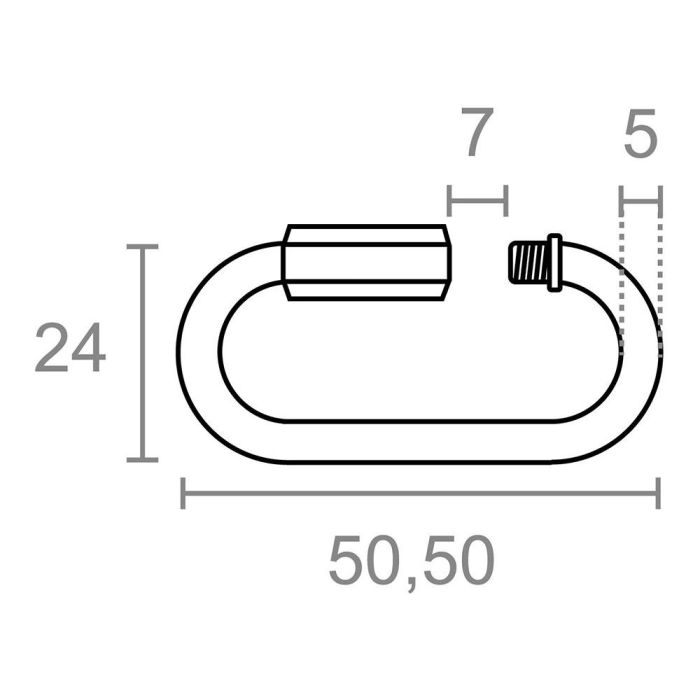 Edm Esl01 Eslabón Rápido Acero Galvanizado 5 mm 2 Unidades 4 Edm Esl01 Eslabón Rápido Acero Galvanizado 5 mm 2 Unidades 4