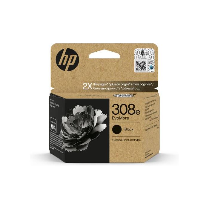 HP Cartucho 308e EvoMore Negro 320p