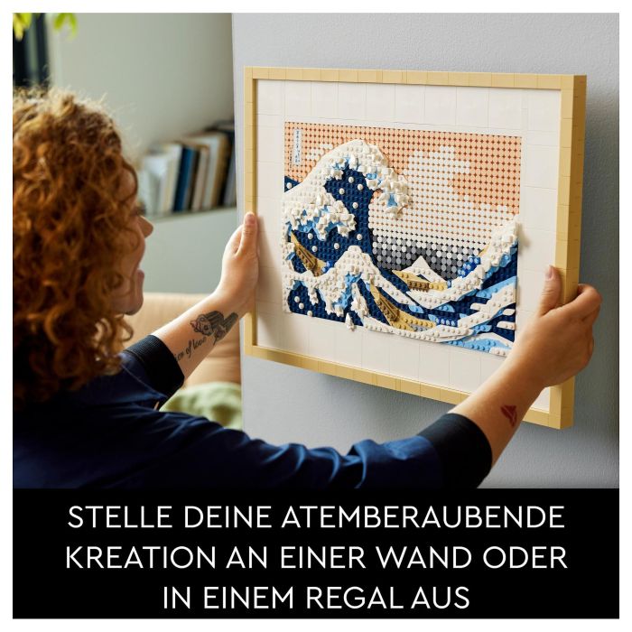 LEGO ART 31208 Hokusai - La Gran Ola, Juego de Construcción, 1810 Piezas, Multicolor