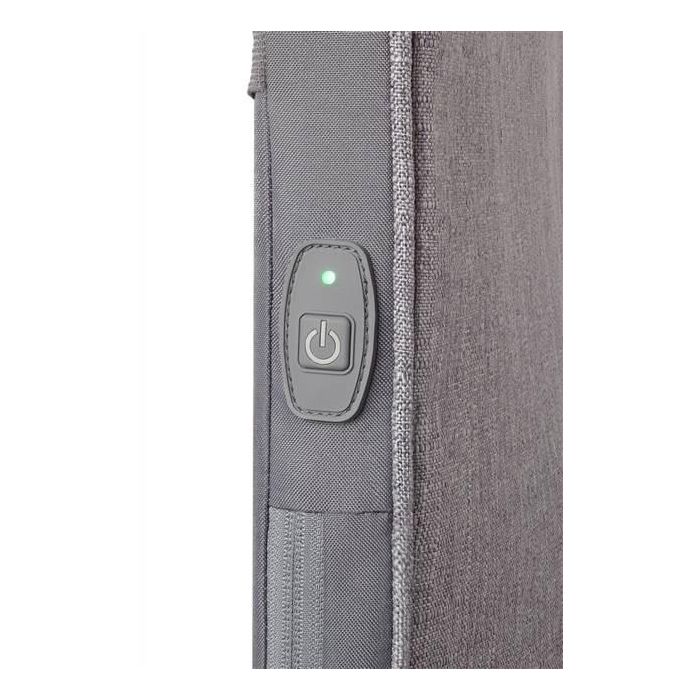 Beurer Funda de Asiento con Masaje Shiatsu, 4 Cabezales, Tejido de Alta Calidad, Color Gris 1 Beurer Funda de Asiento con Masaje Shiatsu, 4 Cabezales, Tejido de Alta Calidad, Color Gris 1