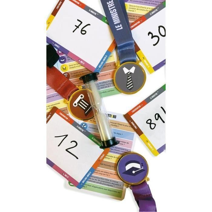 Asmodee ASM1750829292432 Closest Wins - Juego de mesa de preguntas y respuestas para 2-10 jugadores, +14 años, 30 min 1