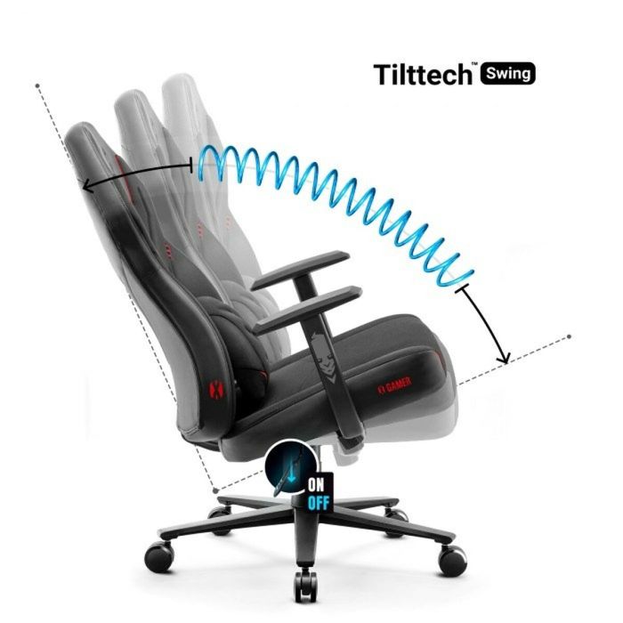 Silla Gaming Diablo Chairs Diablo X-GAMER 2.0 Normal Negro 1 Silla Gaming Diablo Chairs Diablo X-GAMER 2.0 Normal Negro 1