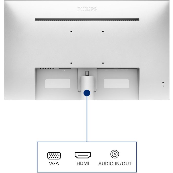 Philips 271V8AW Monitor 27" Full HD IPS 75Hz Blanco con HDMI - V Line 1920x1080 para Hogar 4 Philips 271V8AW Monitor 27" Full HD IPS 75Hz Blanco con HDMI - V Line 1920x1080 para Hogar 4