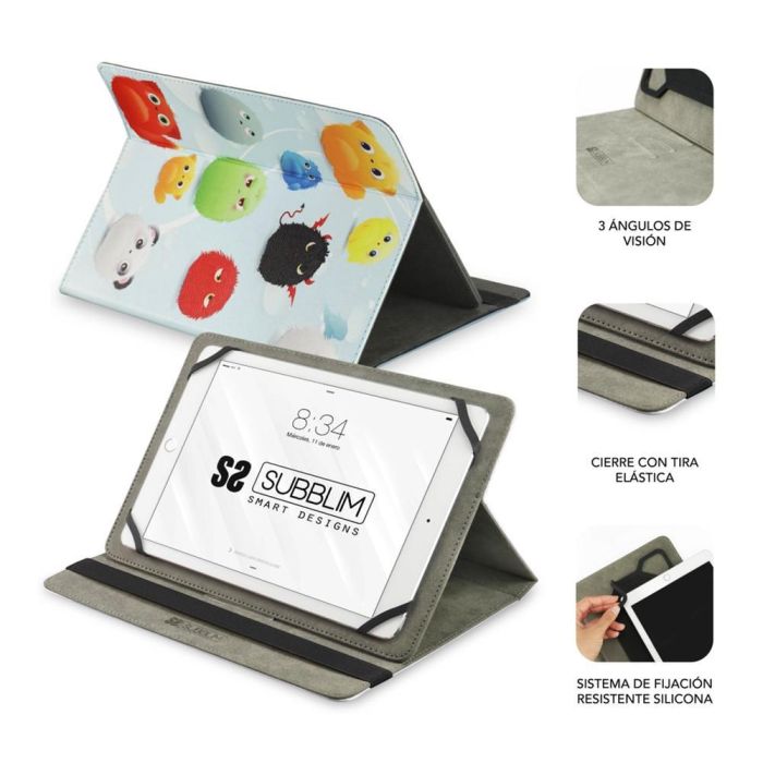 SUBBLIM Funda Tablet TRENDY CASE FURRY 10.1" 1 SUBBLIM Funda Tablet TRENDY CASE FURRY 10.1" 1