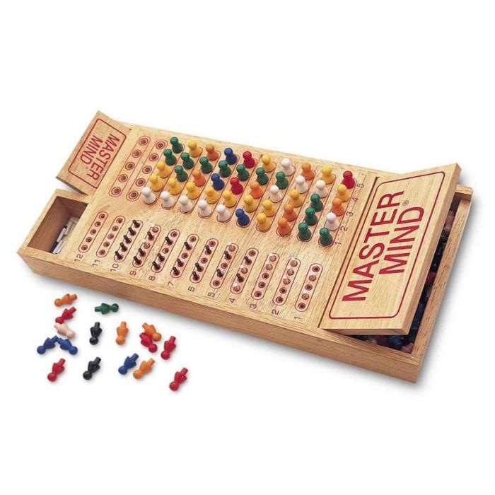 Juego master mind colores de madera 36x17x4,5 cm 2 Juego master mind colores de madera 36x17x4,5 cm 2