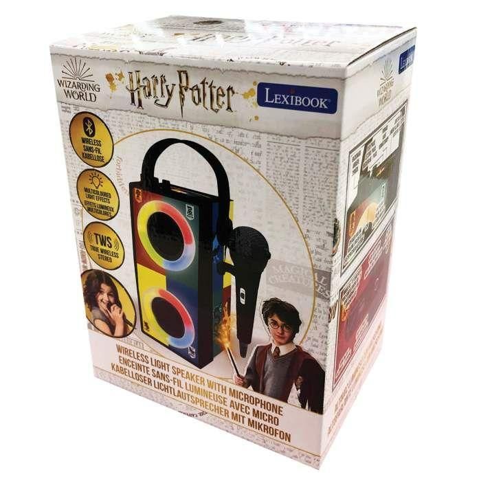 Lexibook Altavoz Bluetooth Portátil Karaoke Harry Potter con Micrófono, Luces, USB, Micro SD y Batería Recargable 3 Lexibook Altavoz Bluetooth Portátil Karaoke Harry Potter con Micrófono, Luces, USB, Micro SD y Batería Recargable 3