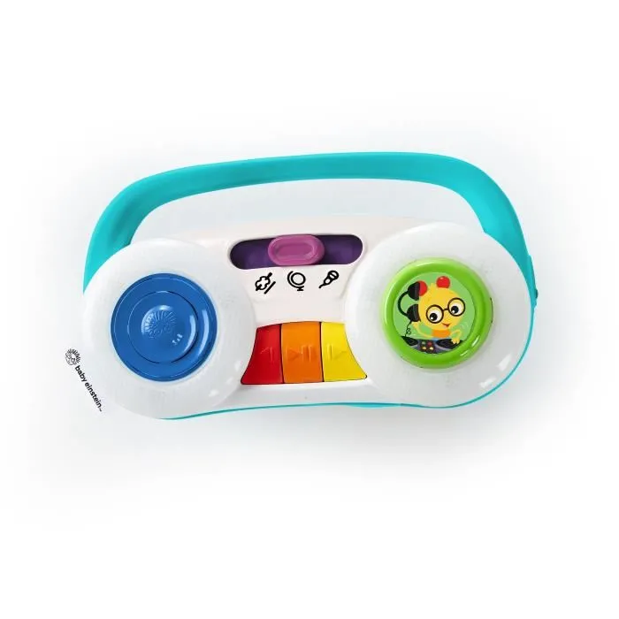 Baby Einstein Juguete Musical Infant Jam BAB0074451120426 para Bebés de 12 Meses, Azul, Melodías del Mundo 2