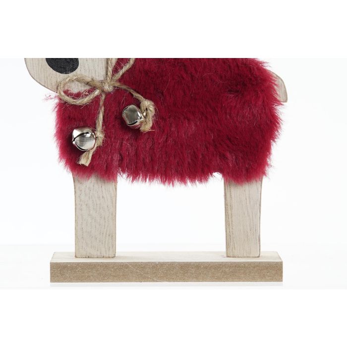 DKD Home Decor Figura Decorativa Navideña Alpina Reno de Mdf y Poliéster Gris Rojo, Surtido, 12 Unidades, 4x17.5x12cm 2 DKD Home Decor Figura Decorativa Navideña Alpina Reno de Mdf y Poliéster Gris Rojo, Surtido, 12 Unidades, 4x17.5x12cm 2