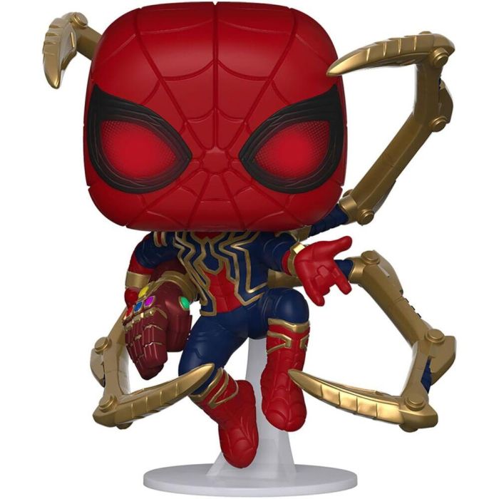 Funko Pop! Marvel: Endgame - Iron Spider con Guante Nano Estatuilla 1