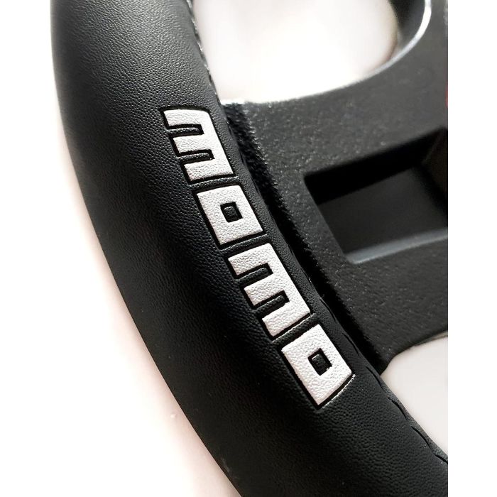 Momo Funda Volante Street Universal Negro Y Gris MOMLSWC018BG 38-39 cm 5