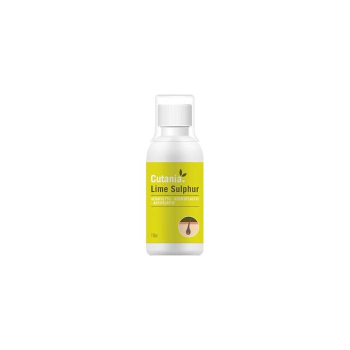 Vetnova Cutania Lime Sulphur 118 mL - Solución para piel en perros, gatos y pequeños mamíferos Vetnova Cutania Lime Sulphur 118 mL - Solución para piel en perros, gatos y pequeños mamíferos