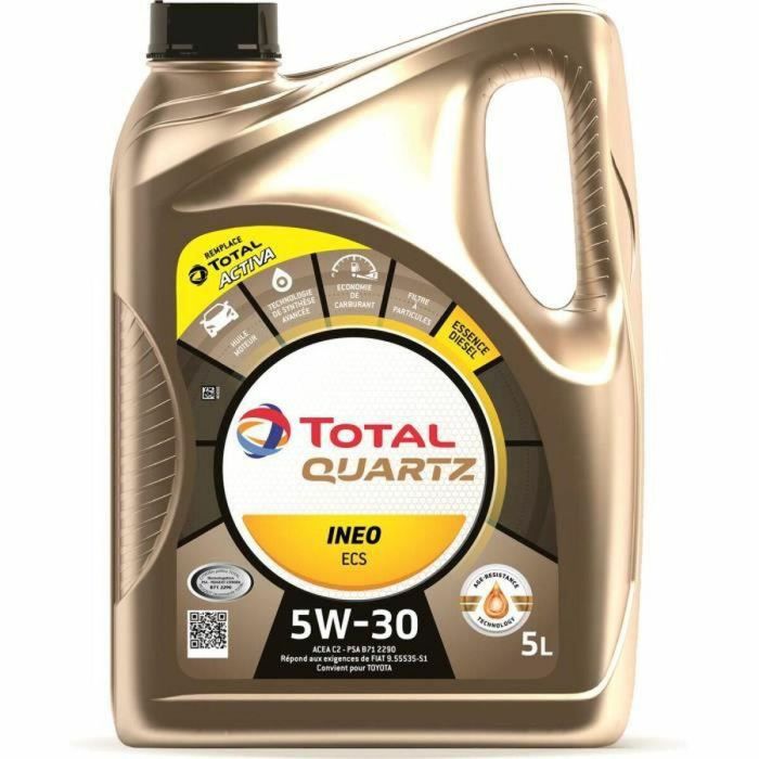 Totalenergies QUARTZ INEO ECS 5W30 Aceite Gasolina y Motor Diesel 5L 1 Totalenergies QUARTZ INEO ECS 5W30 Aceite Gasolina y Motor Diesel 5L 1