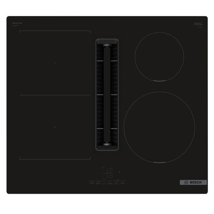 Placa de inducción BOSCH 4 fuegos 52,2 x 59,2 x 22,9 cm PVS611B16E Negro Placa de inducción BOSCH 4 fuegos 52,2 x 59,2 x 22,9 cm PVS611B16E Negro
